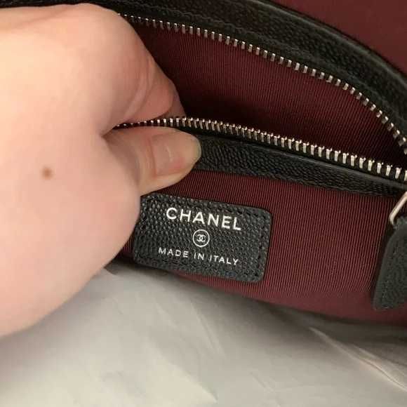 Chanel classic caviar clutch pouch - Picture 4 of 10